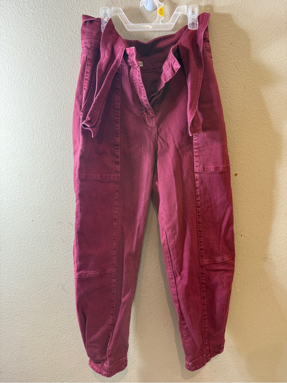 Ulla Johnson Burgundy Joggers